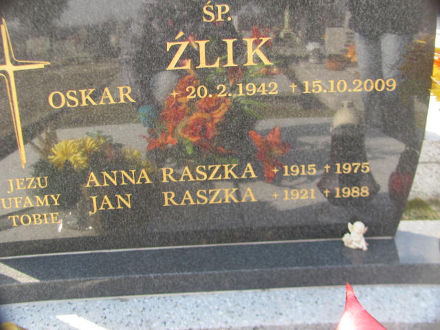 Anna Raszka 1915 Goleszów ewangelicki - Grobonet - Wyszukiwarka osób pochowanych