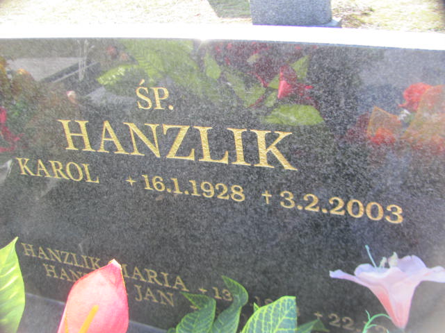 Karol Hanzlik 1928 Goleszów ewangelicki - Grobonet - Wyszukiwarka osób pochowanych