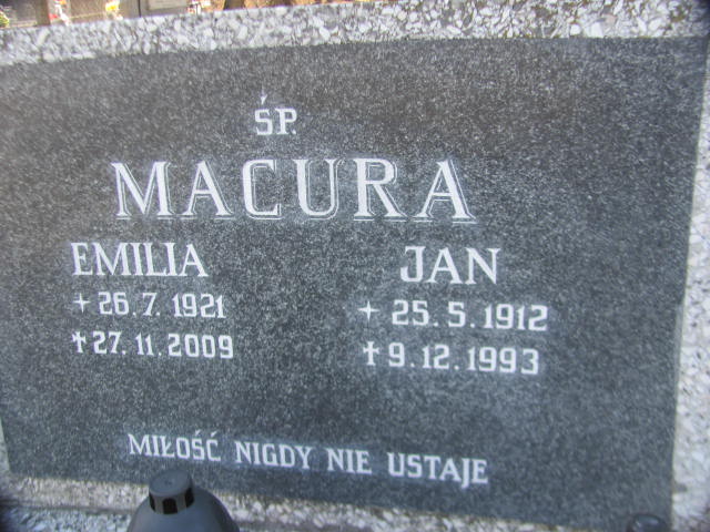 Jan Macura 1912 Goleszów ewangelicki - Grobonet - Wyszukiwarka osób pochowanych
