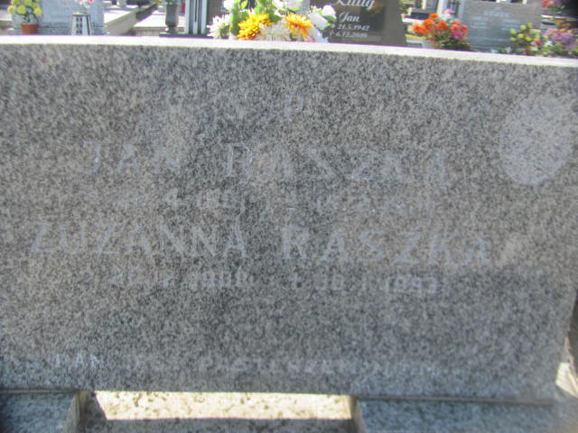 Jan Raszka 1901 Goleszów ewangelicki - Grobonet - Wyszukiwarka osób pochowanych