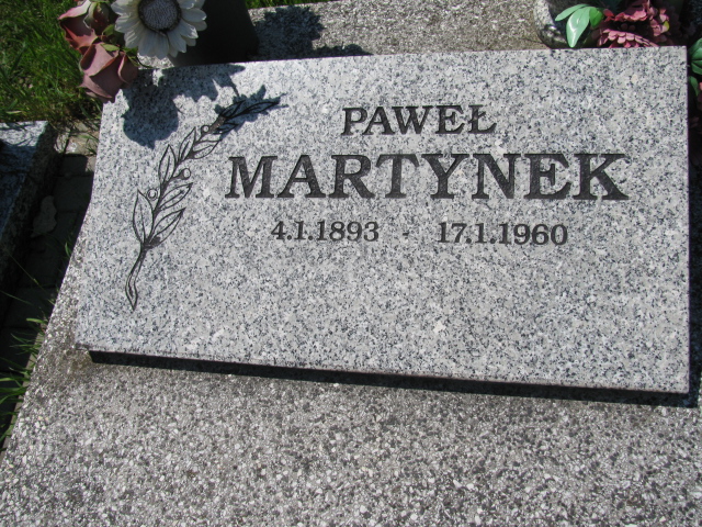 Paweł Martynek 1893 Goleszów ewangelicki - Grobonet - Wyszukiwarka osób pochowanych