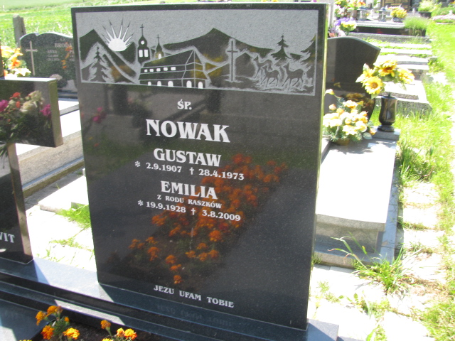 Emilia Nowak 1928 Goleszów ewangelicki - Grobonet - Wyszukiwarka osób pochowanych