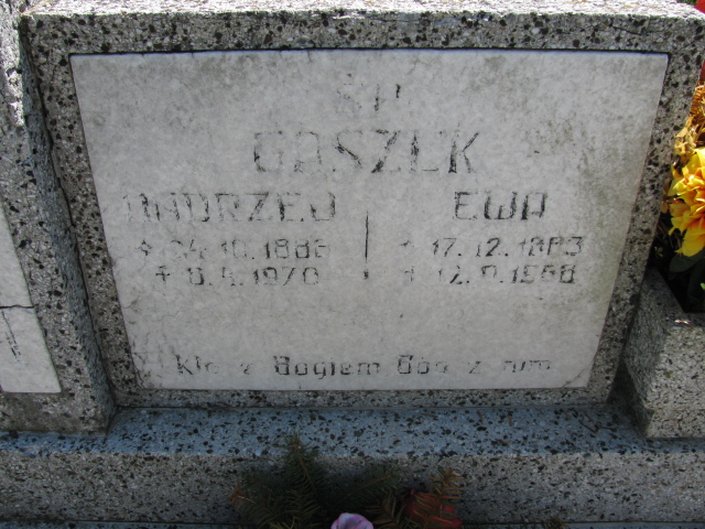 Grób Ewa Gaszek