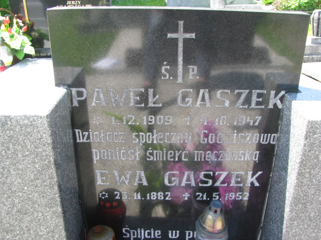Ewa Gaszek 1882 Goleszów ewangelicki - Grobonet - Wyszukiwarka osób pochowanych