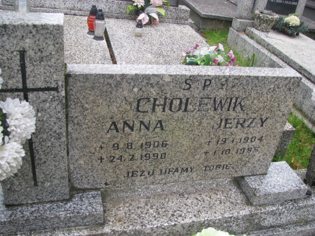 Jerzy Cholewik 1904 Goleszów ewangelicki - Grobonet - Wyszukiwarka osób pochowanych