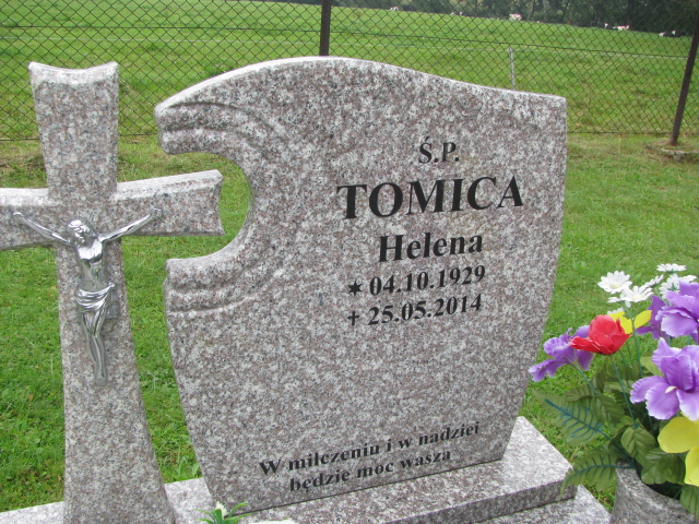 Helena Tomica 1929 Goleszów ewangelicki - Grobonet - Wyszukiwarka osób pochowanych